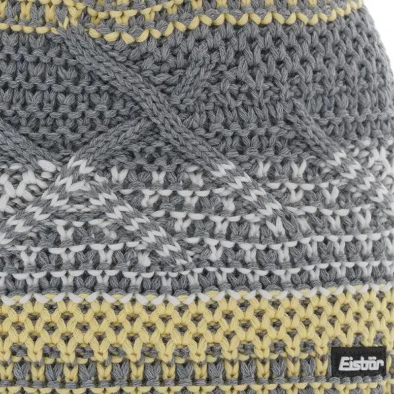 Czapka Eisbar Brock Pompon MU Grey Banana