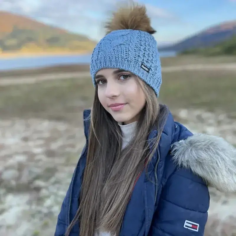 Czapka Eisbar Afra Lux MU Steel Blue