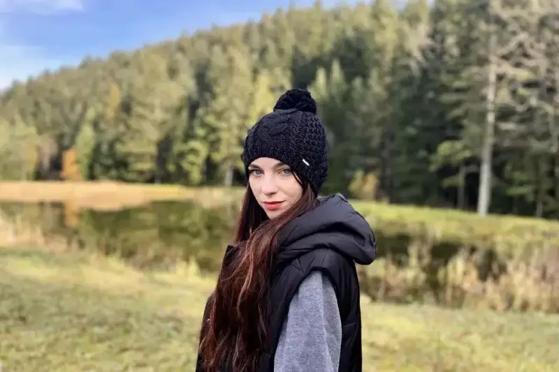 Czapka Eisbar Afra Pompon MU Black 2026