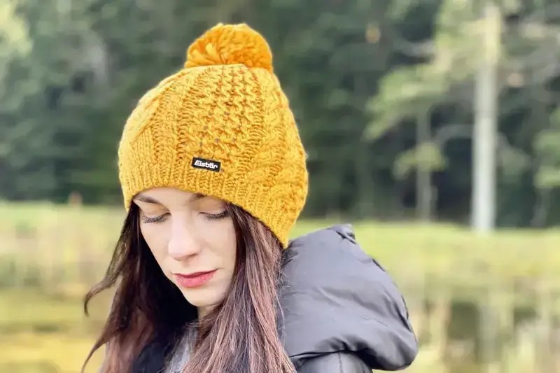 Czapka Eisbar Afra Pompon MU Yellow 2025 - Outlet