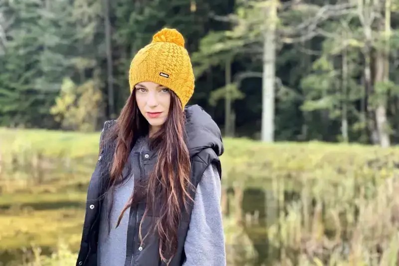 Czapka Eisbar Afra Pompon MU Yellow 2025 - Outlet