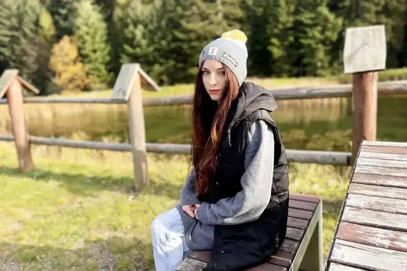 Czapka Narciarska Eisbar Star Pompon MU SP Grey Steel Blue Banana