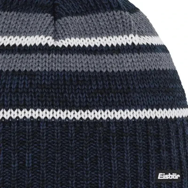 Czapka Eisbar Luan Black Dark Cobalt Anthracite 2026