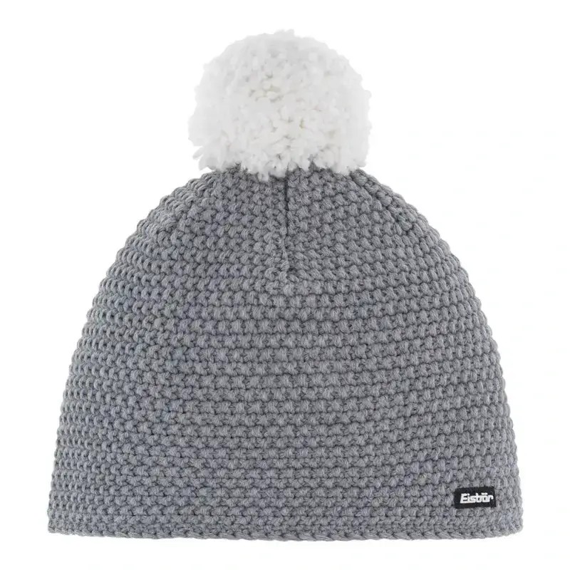 Czapka Narciarska Eisbar Jamie Pompon Grey White 2025