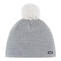Czapka Narciarska Eisbar Jamie Pompon Light Grey White