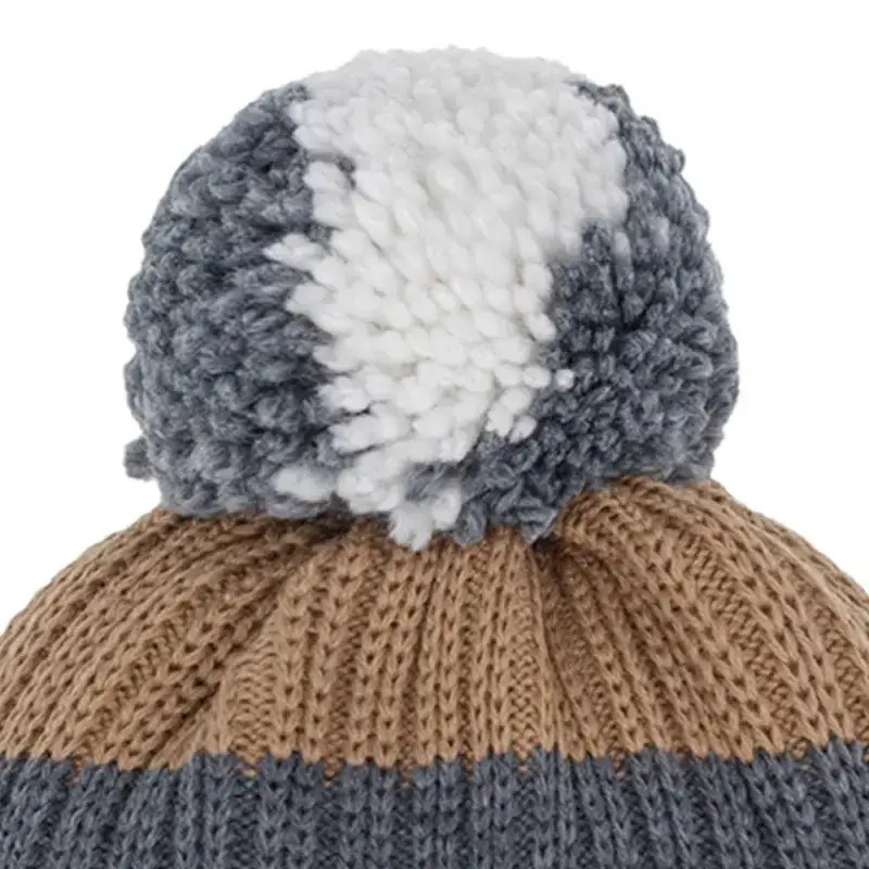 Czapka Narciarska Eisbar Norrak Pompon Cappuccino White Anthracite 2026