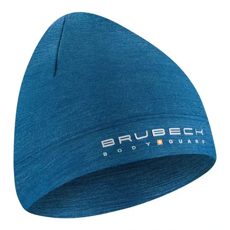 Czapka Termoaktywna Brubeck Active Wool Hat Z Wełną Merino Jeansowy 2026