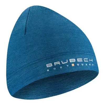 Czapka Termoaktywna Brubeck Active Wool Hat Z Wełną Merino Jeansowy 2026