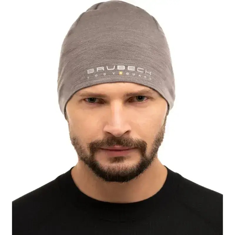 Czapka Termoaktywna Brubeck Active Wool Hat Z Wełną Merino Steel 2026