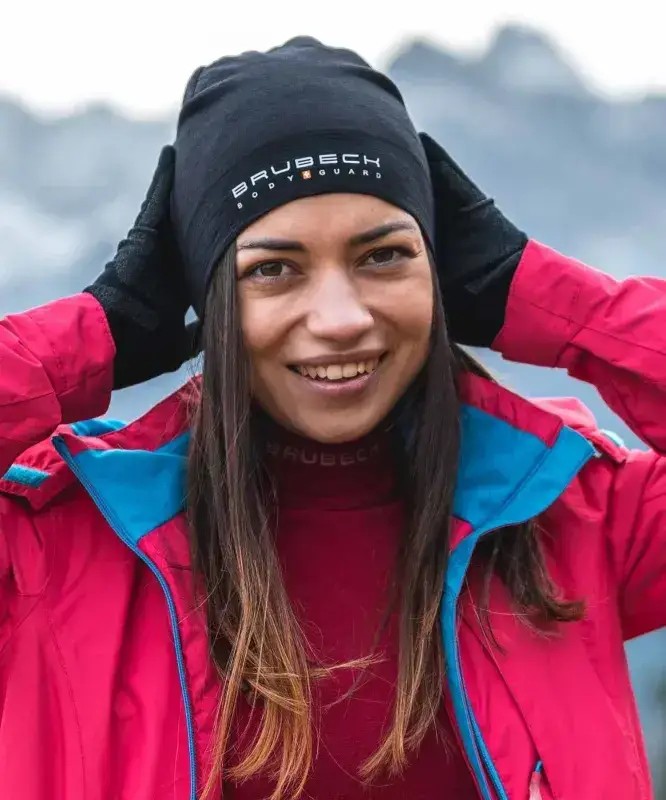 Czapka Termoaktywna Brubeck Active Wool Hat Z Wełną Merino Black 2026