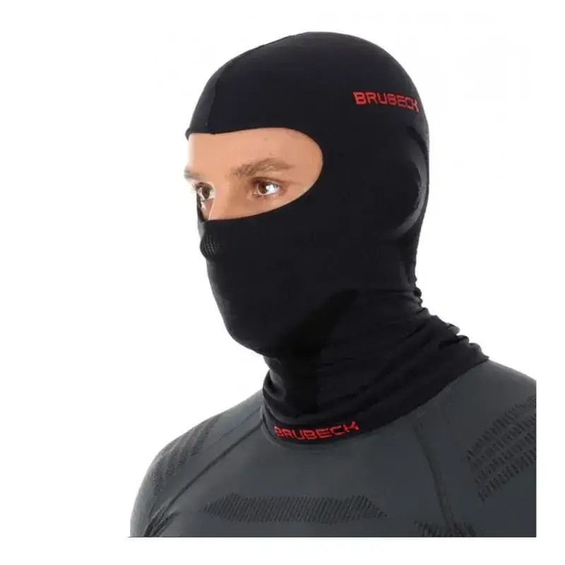 Unisex Brubeck Merino Wool Black 2026 Thermal Balaclava