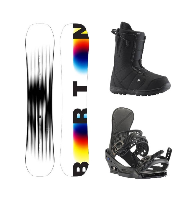 Deska Burton Custom X + wiązania X EST + buty Moto