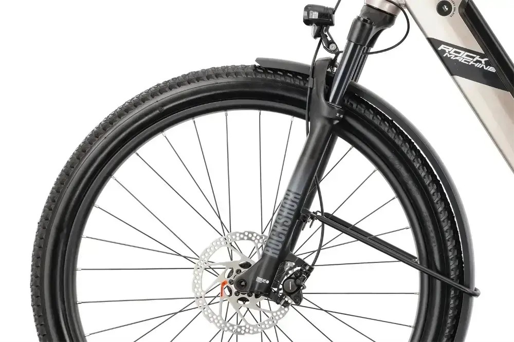 Rower elektryczny Rock Machine Crossride e450 FS Touring