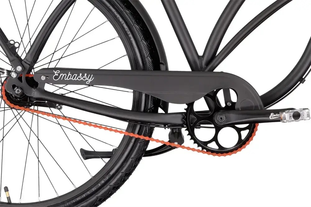 Rower miejski damski Embassy Black Panther Deluxe 26