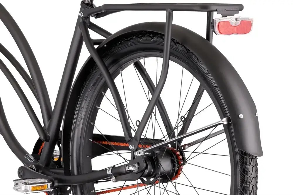 Rower miejski damski Embassy Black Panther Deluxe 26